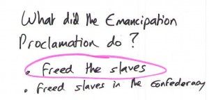 USCISImmigrationTest77Emancipation1800sHistory